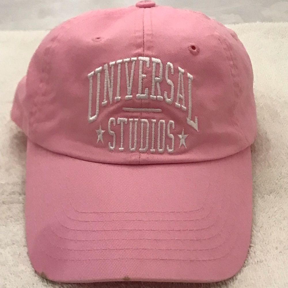 Universal Studios Adjustable Pink Travel Cap